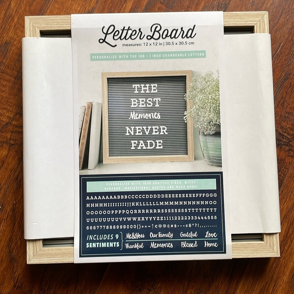 Letter Board